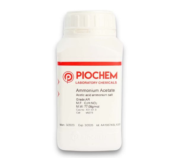 AMMONIUM ACETATE , 99% MIN.,AR