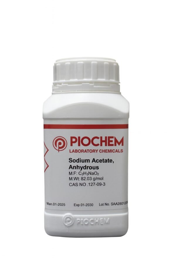SODIUM ACETATE ANHYDROUS , EXTRA PURE