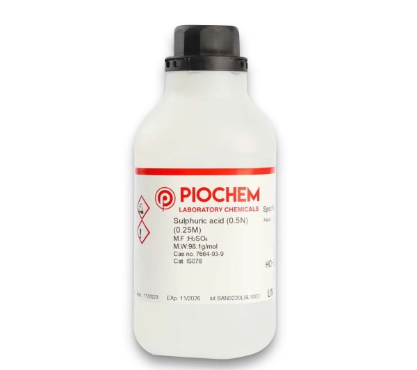 SULPHURIC ACID SOLUTION 0.5 N/ 0.25M
