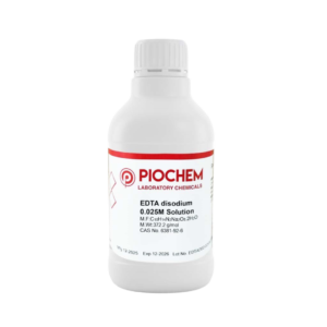 EDTA DISODIUM 0.025M SOLUTION